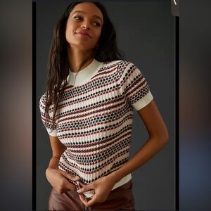 Maeve Multicolor Knit Sweater